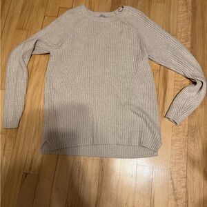 Kismet Ribbed cream Beige Women's Sweater